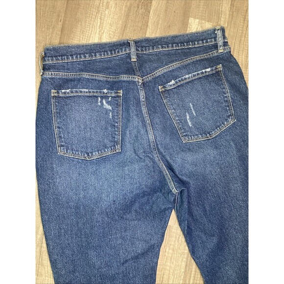 Old Navy Women's High Rise Jeans - Dark Blue - Picture 9 of 11